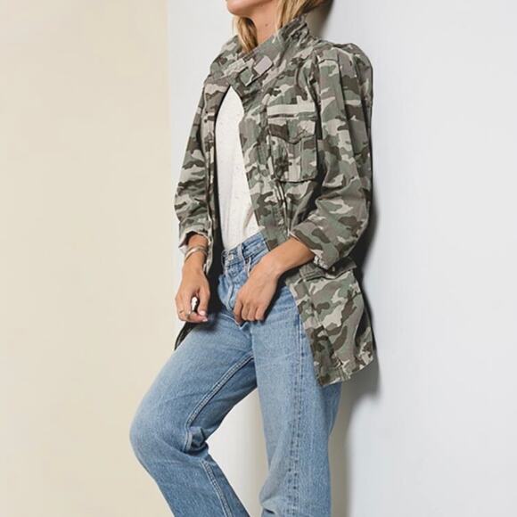 Hayden Camouflage Long Utility Jacket Size Medium - Picture 1 of 10